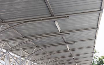 installing Round Spinney metal roofing